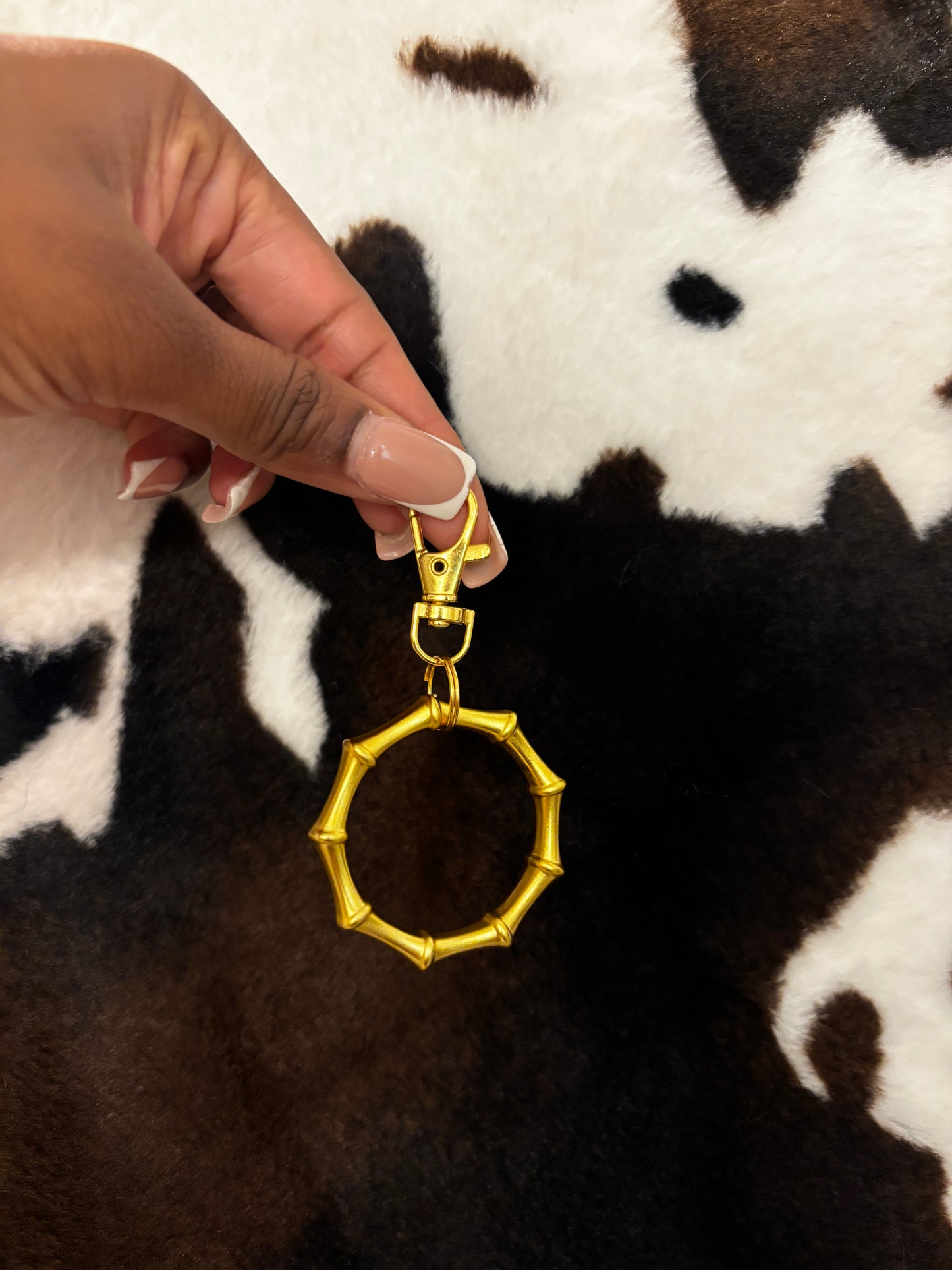 Fly Girl Bamboo Bag Charm