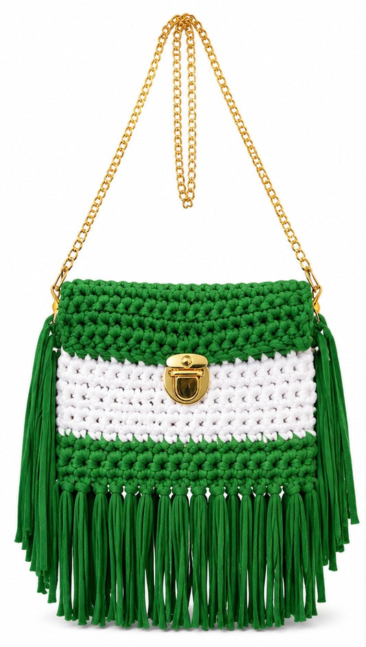 Naija Essence Fringe clutch