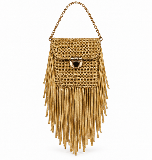 Empress Gold Crossbody Bag