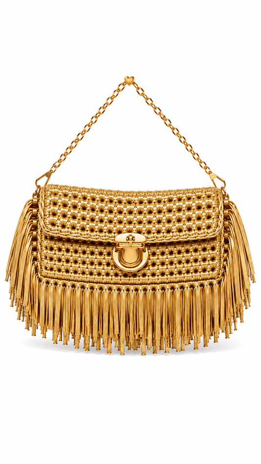 Empress Gold Fringe Tabby